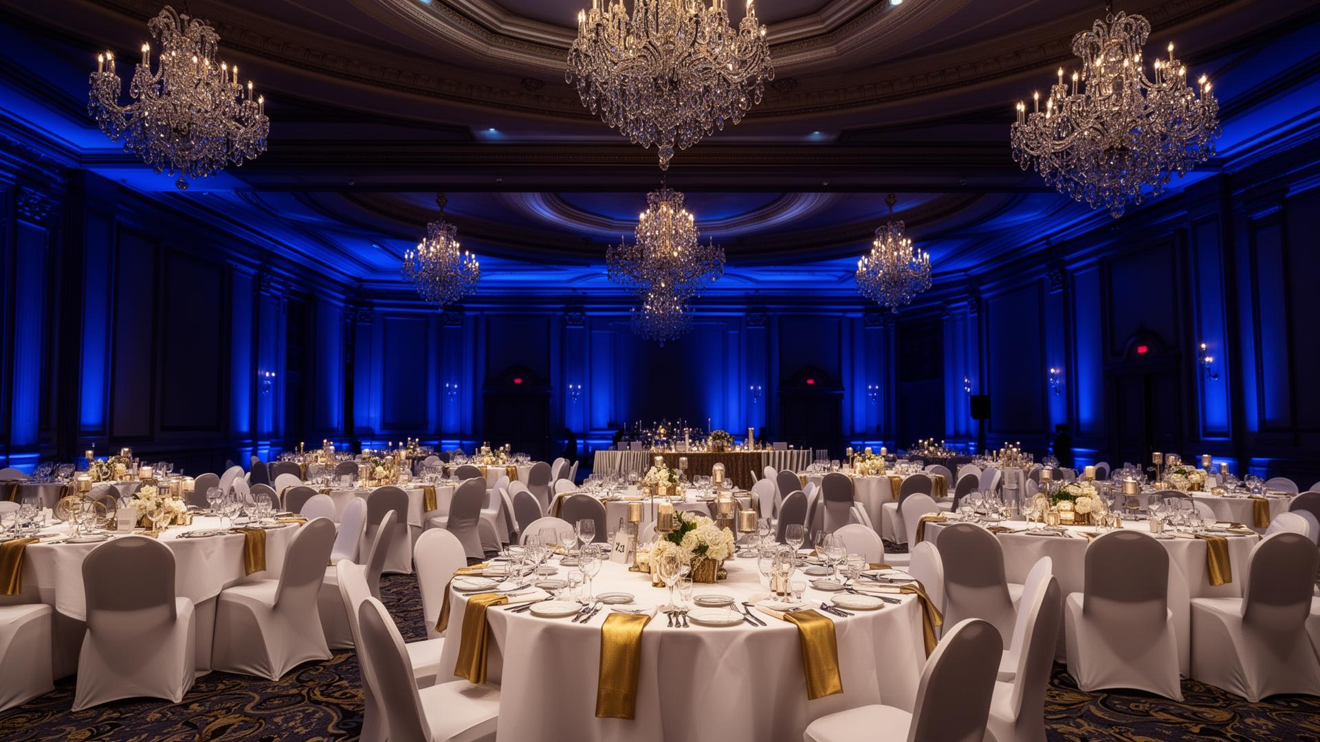Black-tie gala venue in London